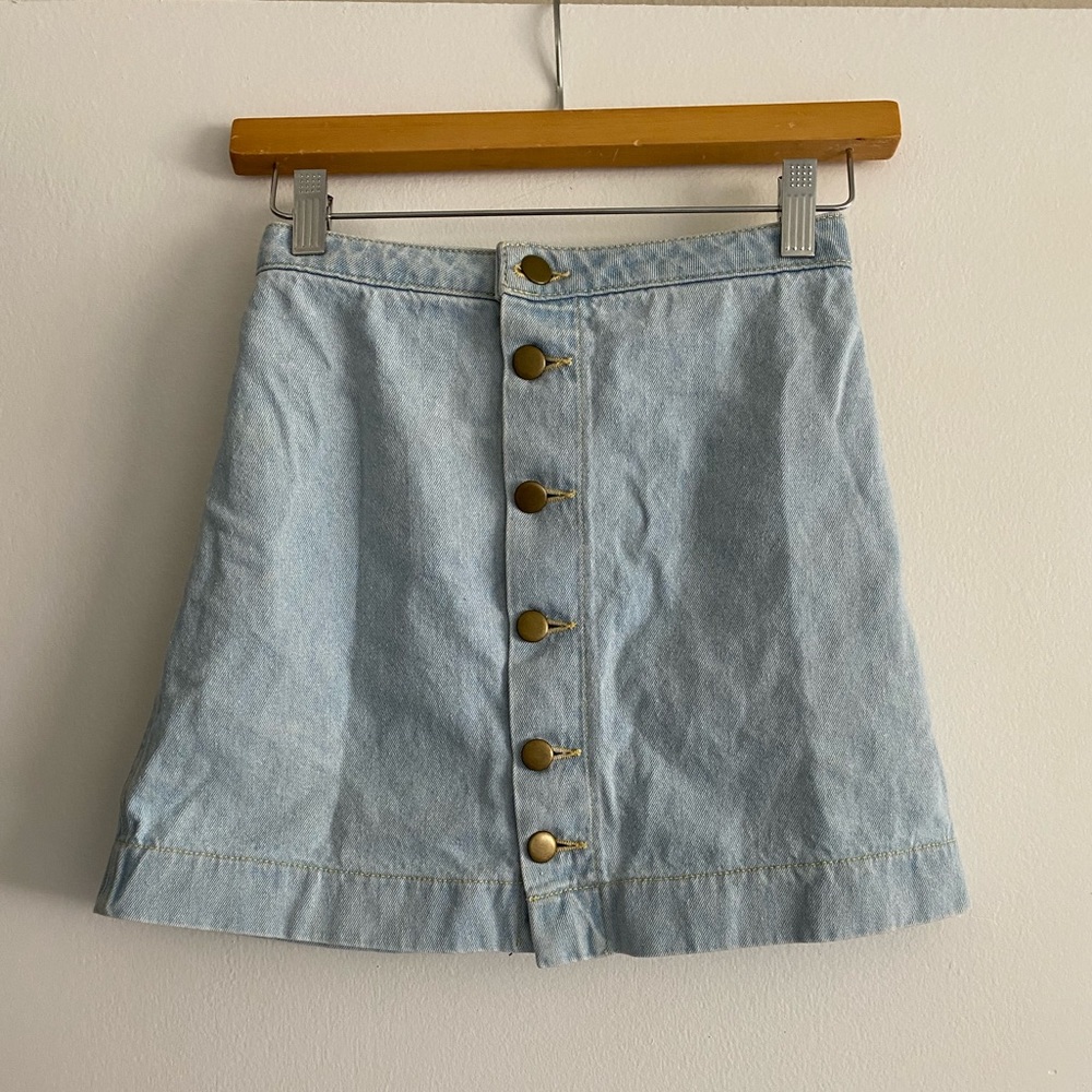 Button Down Skirt